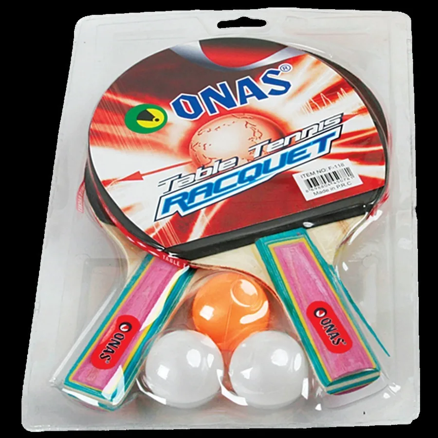 Mball Masa Tenisi Raket Seti (2 Raket+3 Top) F-118
