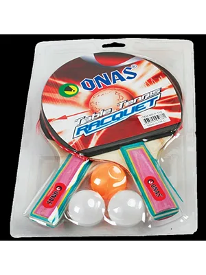 Mball Masa Tenisi Raket Seti (2 Raket+3 Top) F-118
