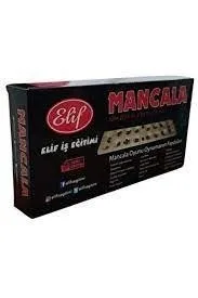 Elif Kapaklı Ahşap Mancala