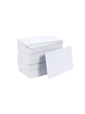 Pvc Boş Kart 10x18 Cm