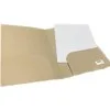 Aka A4 Kraft Çift Cepli Dosya 300-350 Gr