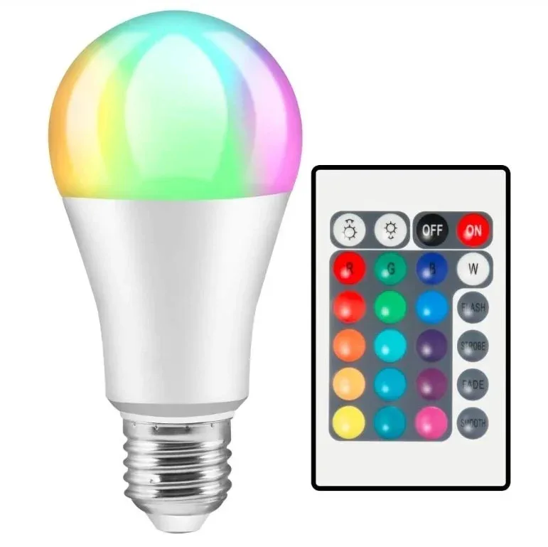 Cata Ct-4058 9w Uzaktan Kumandalı Rgb 850 Lm Beyaz Ampul