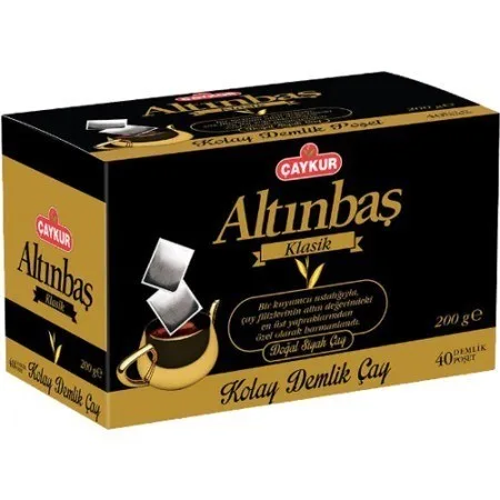 Çaykur Altınbaş Klasik Kolay Demlik Poşet Çay 5 Gr 40"lı
