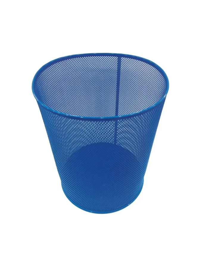 Mas Çöp Kovası Metal Tam Delikli 10 Lt B.mavi 854