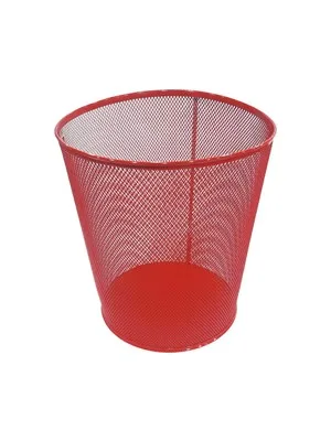 Mas Çöp Kovası Metal Tam Delikli 10 Lt B.mavi 854