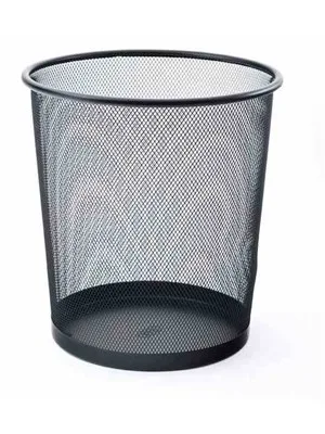 Mas Çöp Kovası Metal Tam Delikli 10 Lt Kırmızı 854