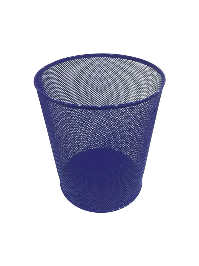 Mas Çöp Kovası Metal Tam Delikli 10 Lt Lacivert 854