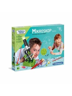 Clementoni Bilim ve Oyun - İlk Mikroskop Setim Cle-64963