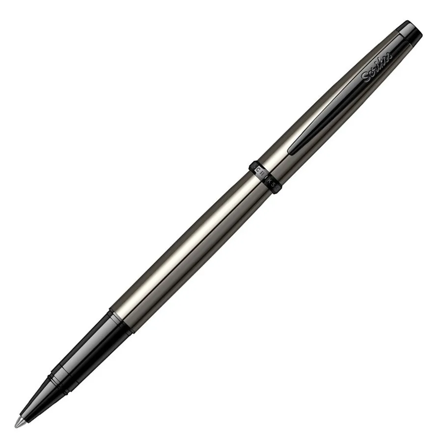 Scrikss 800 Roller Kalem Tıtanyum Krom Kristal Kutu