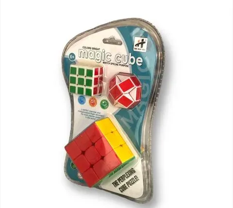 Elif Magic Cube Zeka Küpü 3"lü Set Kdr-hh002