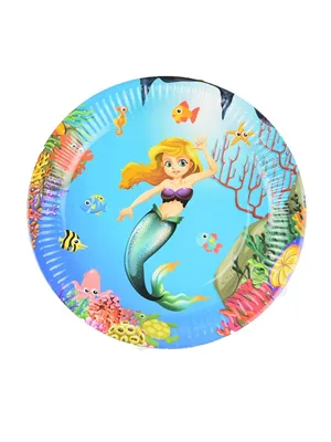 Nedi 22 Cm Karton Tabak 8 Li Deniz Kızı 52397