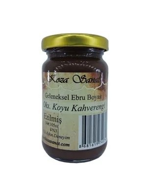 Koza 105 Cc Ebru Boyası Oksit Koyu Kahve Gln-406
