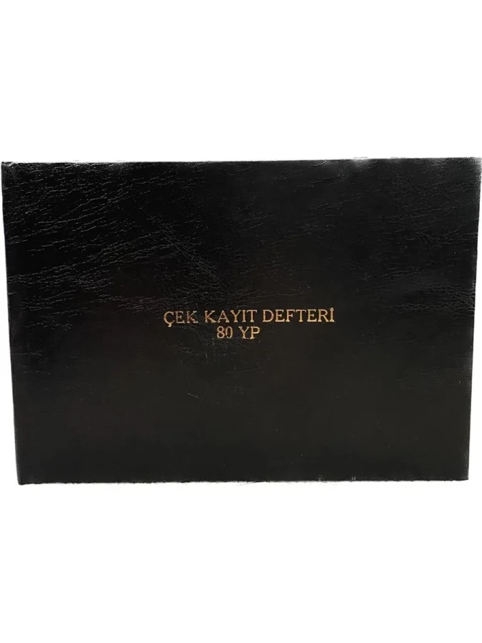 Altınyıldız 17x24 Çek Kayıt Defteri Ciltli 80yp.