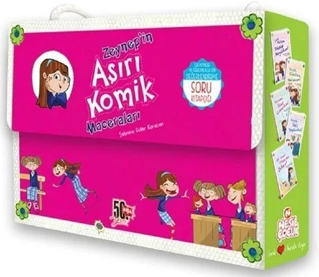 Zeynep'in Aşırı Komik Maceraları 1-5 Kitap(4. ve 5. Sınıflar İçin) - Nesil Çocuk Yayınları