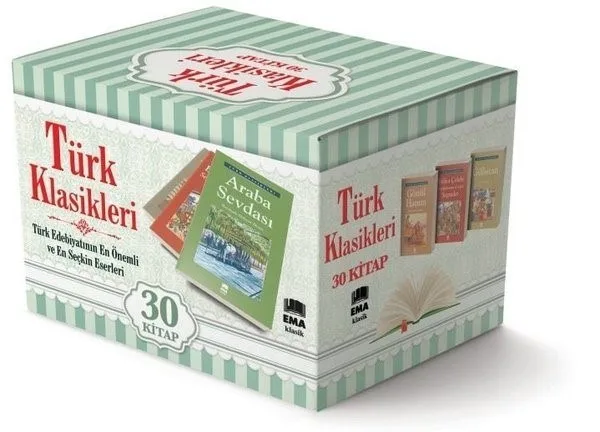 Türk Klasikleri 30 Kitap - Ema Yayınları