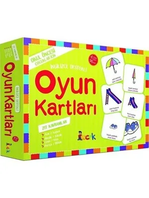 İngilizce Destekli Oyun Kartları\ Zıt Kavramlar - Bıcırık Yayınları