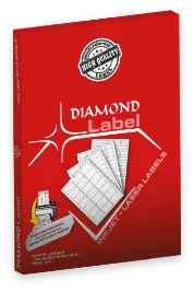 Diamond Label 105x37.125 Mm A4 Laser Etiket 100"lü Dm-1105