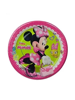 Nedi 23 Cm Karton Tabak Lisanslı 8 Li Minnie Happy Helpers 87860
