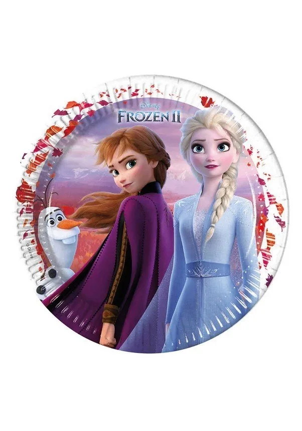 Nedi 23 Cm Karton Tabak Lisanslı 8 Li Frozen 2 91125