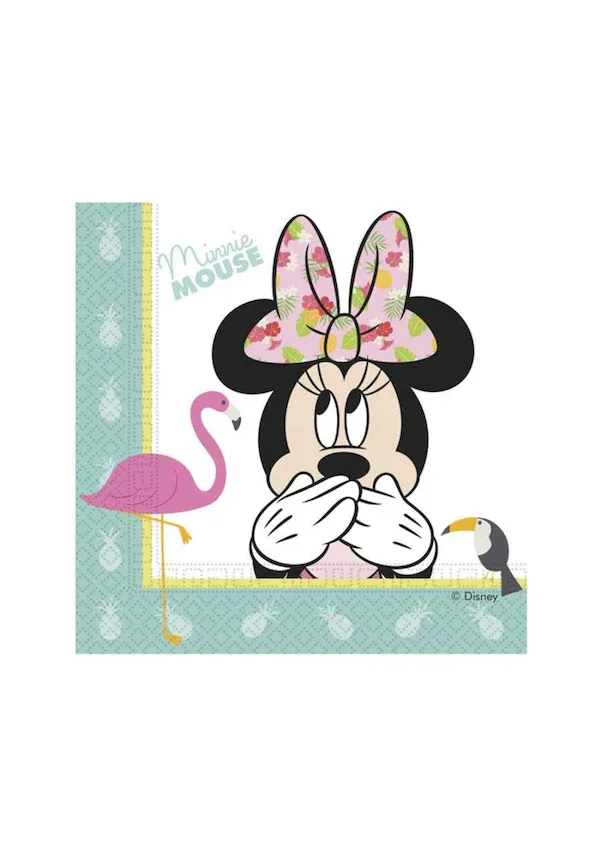 Nedi Peçete Lisanslı 20 Li Minnie Tropical 89232