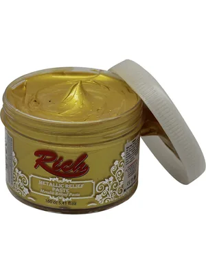 Rich 150 Cc Rölyef Pasta Metalik Altın 1501275