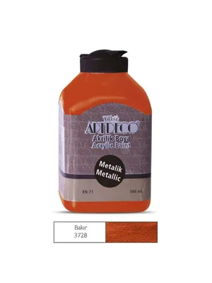 Artdeco 500 Ml Akrilik Boya Bakır 71l-3728