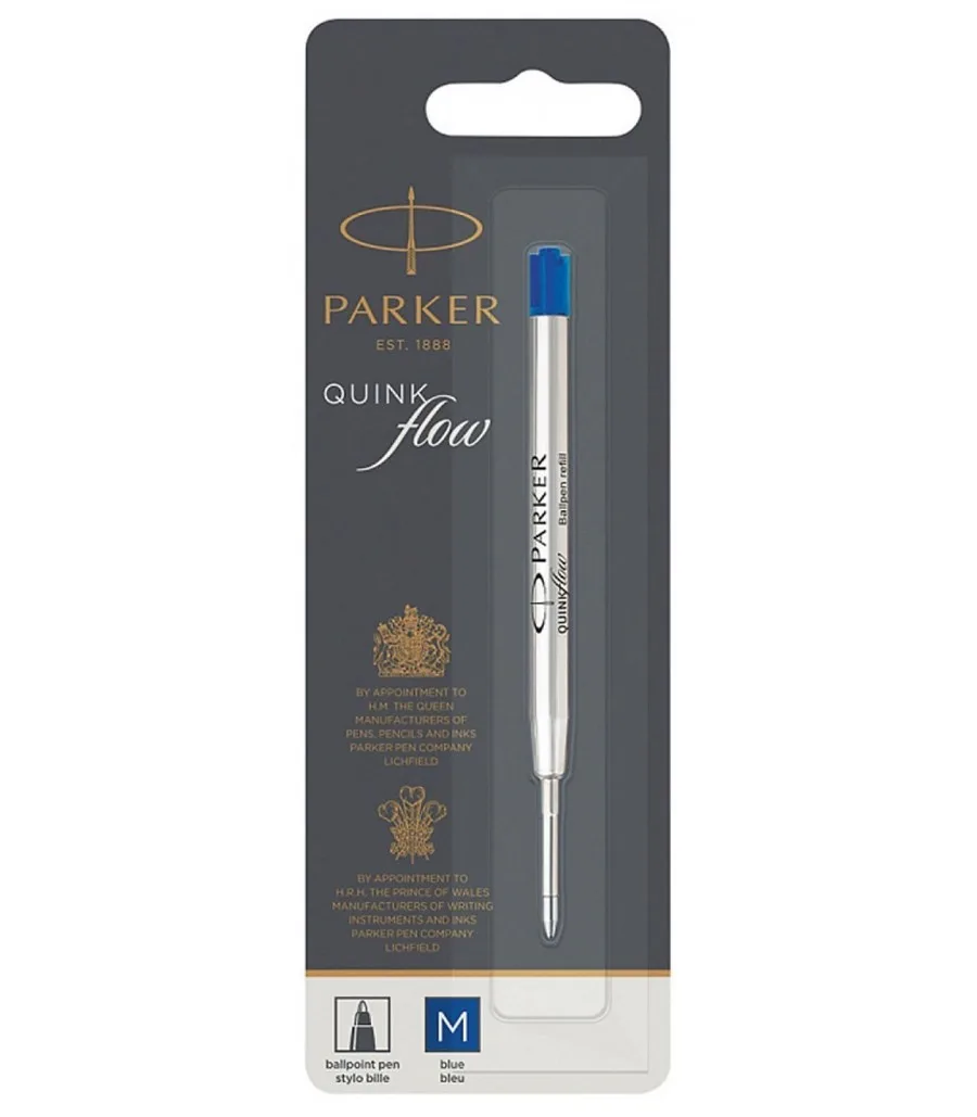 Parker Quink M (medium) Tükenmez Kalem Yedeği (refil) Mavi 909580-1950371