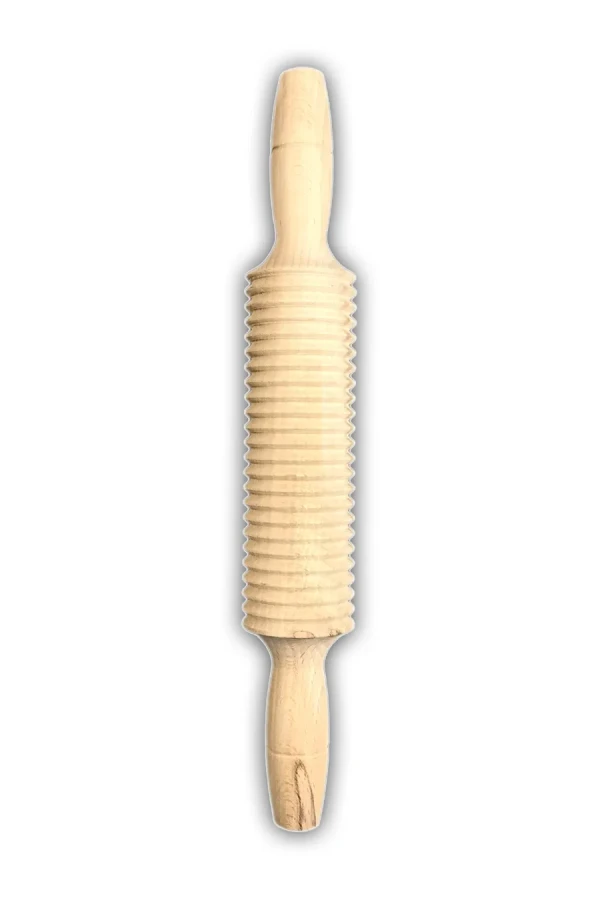 Şekil 18 Cm(+\-) Tekli Tırtıklı Ahşap Merdane