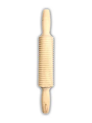 Şekil 18 Cm(+\-) Tekli Tırtıklı Ahşap Merdane