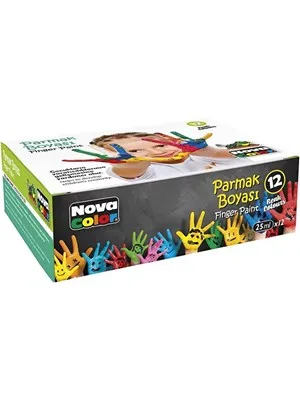 Nova Color 25 Ml Parmak Boyası 6 Renk Nc-138