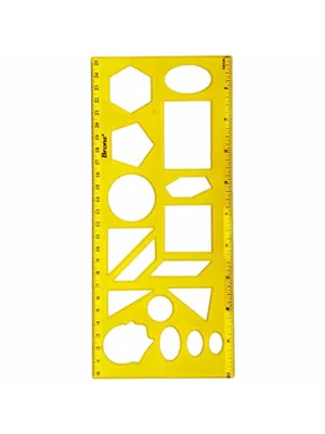 Brons 25 Cm Geometri Şablonu Br-229