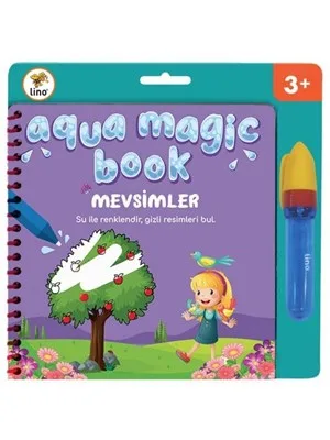 Lino Aqua Magic Book (sihirli Boyama Kitabı)-mevsimler Tfl-1005