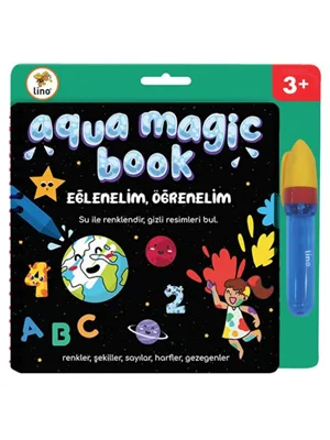 Lino Aqua Magic Book(sihirli Boyama Kitabı)-eğlenelim Öğrenelim Tfl-1004