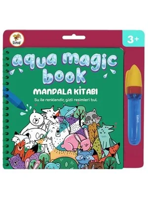Lino Aqua Magic Book(sihirli Boyama Kitabı)-mandala Tfl-1003