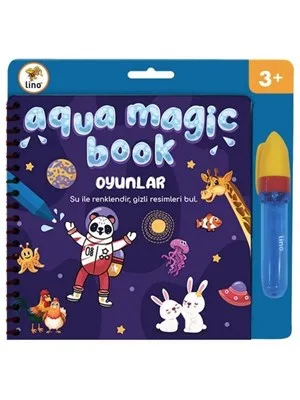 Lino Aqua Magic Book(sihirli Boyama Kitabı)-oyunlar Tfl-1002