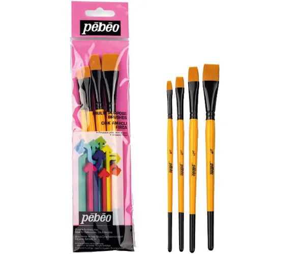 Pebeo Fırça Seti 4"lü Set-10