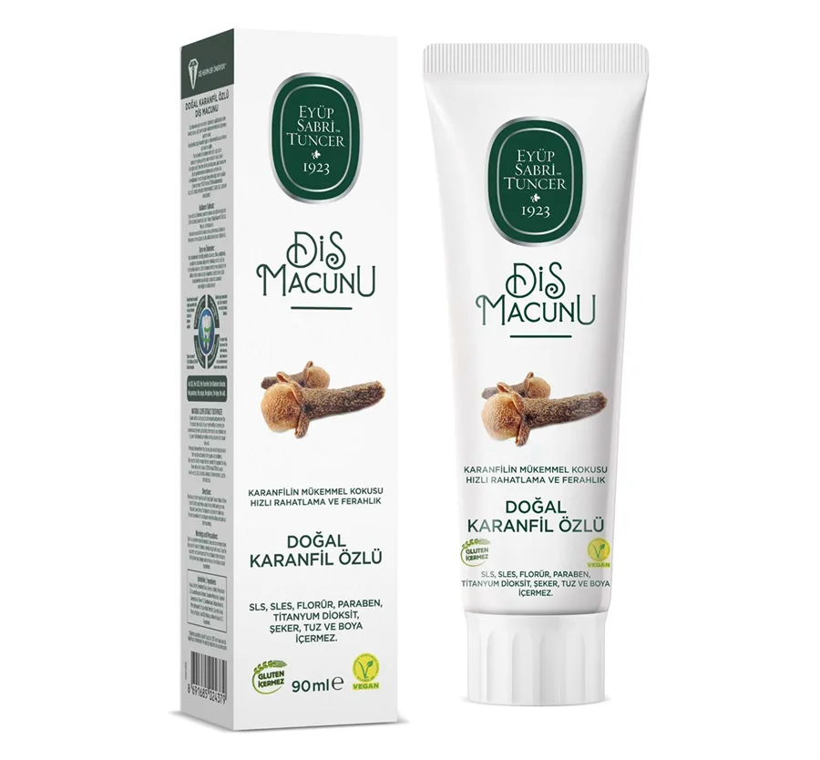 Eyüp Sabri Tuncer 90 Ml Diş Macunu Doğal Karanfil Özlü