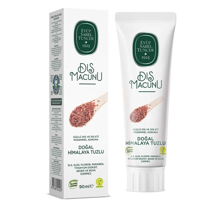 Eyüp Sabri Tuncer 90 Ml Diş Macunu Doğal Himalaya Tuzlu