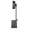 S-link Sl-m9055 Siyah Type-c 10w Kablosuz Şarj Cihazı Kalemlikli Vantilatör Masa Lambası