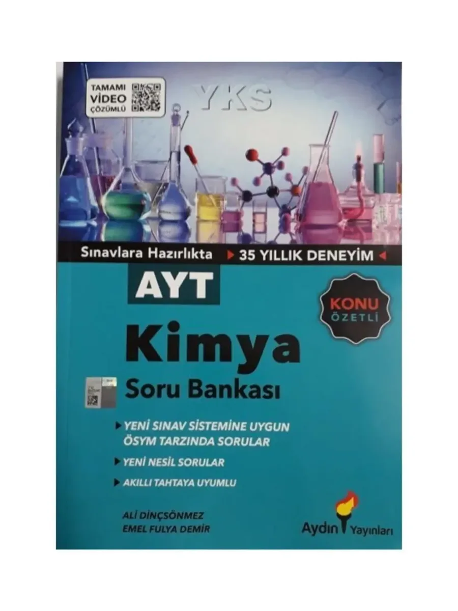 Aydın Yay.-ayt Kimya Konu Özetli Soru Bankası 2223