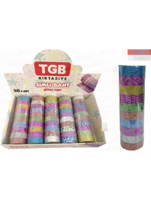 Elif Renkli Desenli Bant 10"lu Tgb-2554