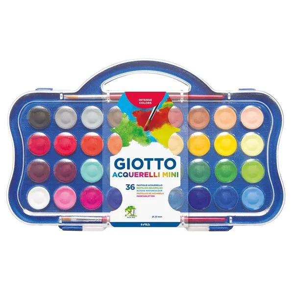 Gıotto Acquerelli Mini Suluboya 36 Renk 352700