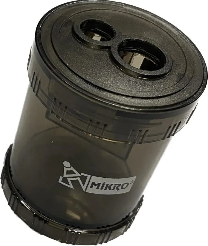 Mikro Çift Delikli Silindir Kalemtraş Mk-2035