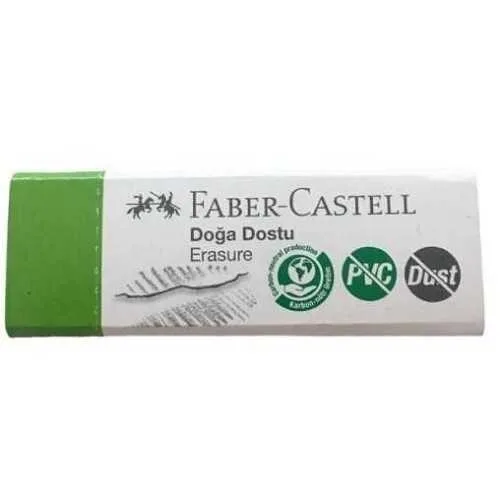 Faber Castell Dust Free Doğa Dostu Silgi Yeşil 187254
