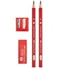 Faber Castell Jumbo Okul Seti ( Kalem-silgi-kalemtraş) 5244000025