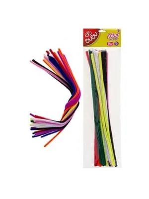 Bubu 30 Cm Şönil Renkli 25"li Bu-bu00104