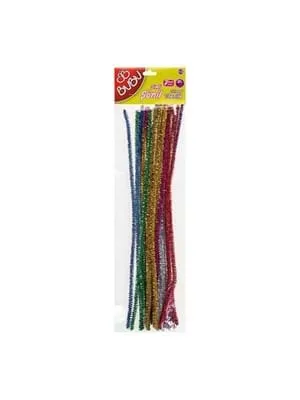 Bubu 30 Cm Simli Şönil Renkli 25"li Bu-bu00106
