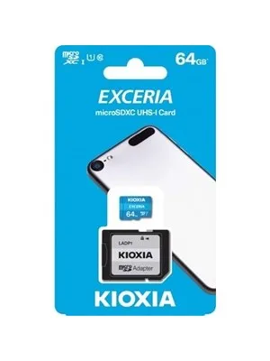 Kioxia Exceria 64 Gb Micro Sdhc Uhs-1 C10 Hafıza Kartı