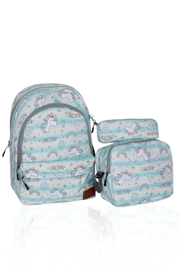 Cambridge Polo Club Sırt Çantası+beslenme+kalemlik Set Plcan2079.322