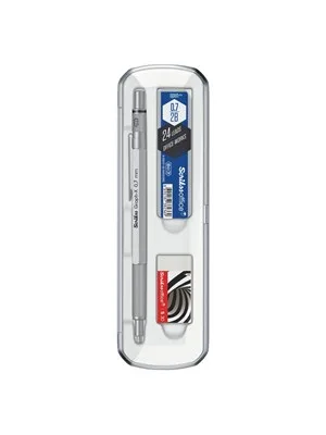 Scrikss Graph-x Metal Versatil Kalem+silgi+min 0.7 Saten Gri